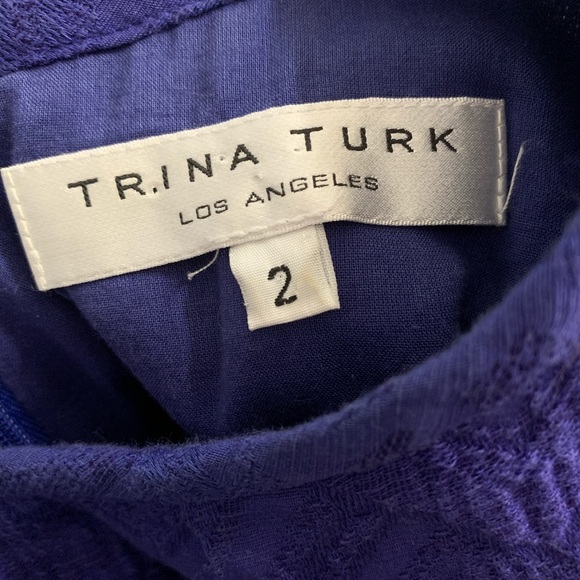 Trina Turk Dress SZ 2 - Picture 9 of 10
